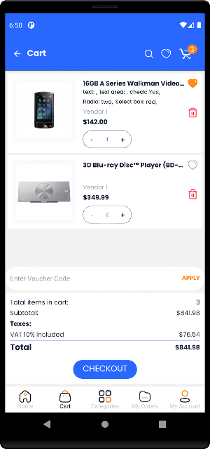 CS-Cart Customer App Screenshot 3