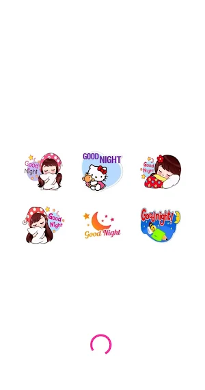 Good Night Stickers for WA Screenshot 0