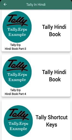 Learn Tally Screenshot 1