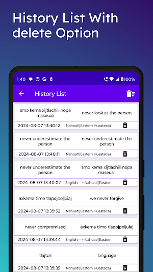 English Nahuatl Huasteca Trans Screenshot 3