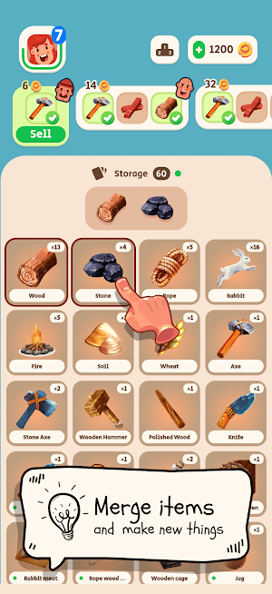 Alchemy Craftsman Loot & Merge Screenshot 2