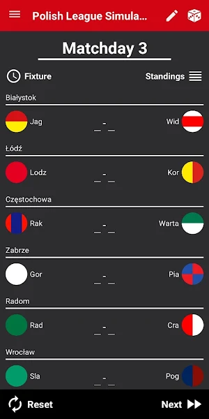 Polish League Simulator 23/24 Screenshot 1