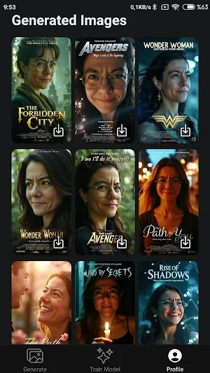 Posterize AI Movie Posters Screenshot 2