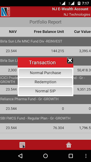 NJ E-Wealth Account Screenshot 2