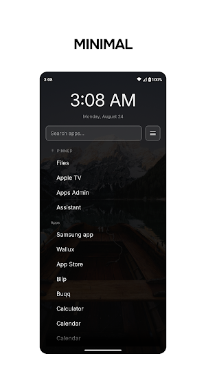 Ink: Minimal Launcher Screenshot 0