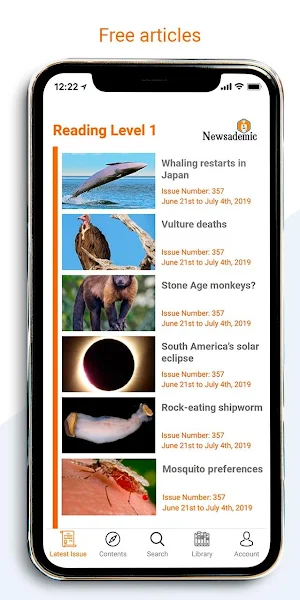 Newsademic Reading Level 1 Screenshot 2