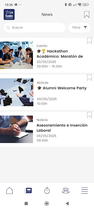 La Salle Madrid Screenshot 2