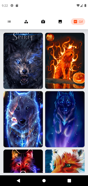 Wolf Wallpaper Parallax 4K Screenshot 2