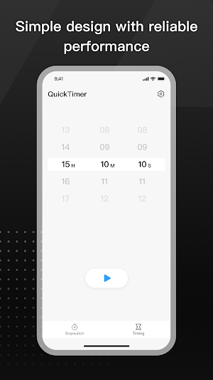 QuickTimer-Fast Time Tracking Screenshot 1