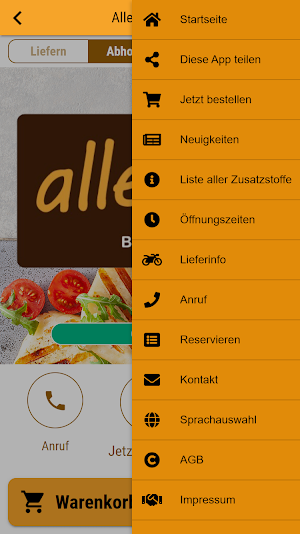 Allegro Bistro Screenshot 2