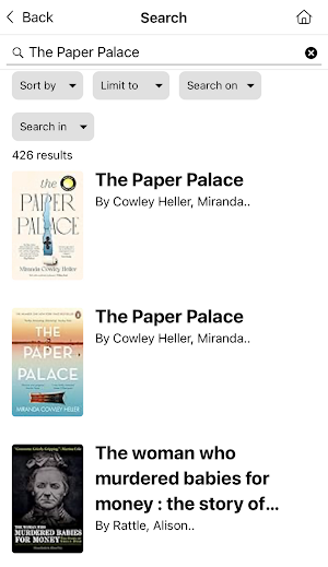 CWF Libraries Screenshot 2