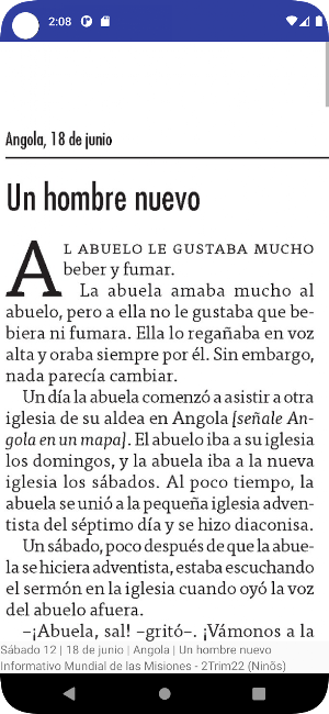 Adventistas Niños misión 2022 Screenshot 3