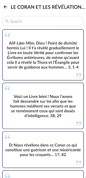 Versets du Coran +Explications Screenshot 2