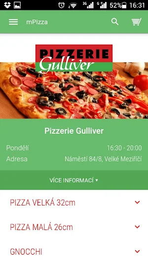 Pizzerie Gulliver Screenshot 0