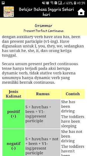 Belajar Bahasa Inggris Sehari Hari Screenshot 2