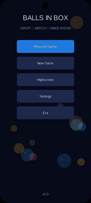 Balls In Box Screenshot 0