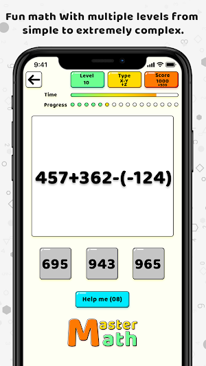 Master Math - Math Games Screenshot 2