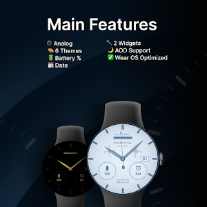 Classic Perpetual Watch Face Screenshot 1