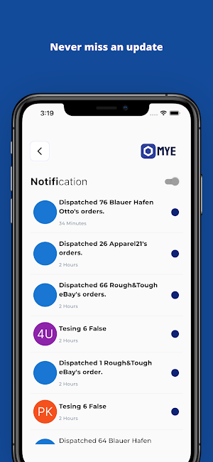MYE Companion App Screenshot 3