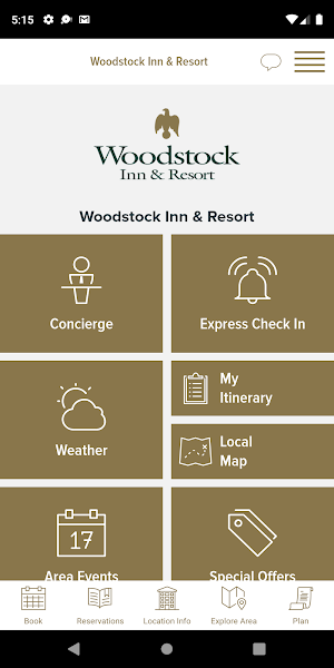Woodstock Inn & Resort Screenshot 0