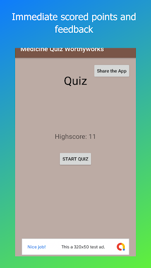 Medicine Quiz Worthyworks Screenshot 2