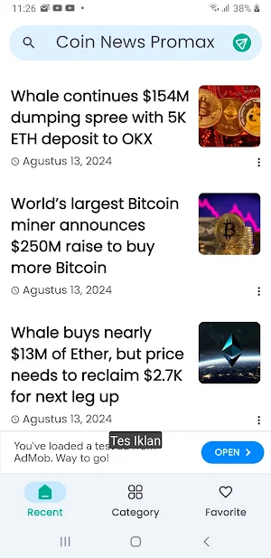 Coin News Promax Screenshot 2