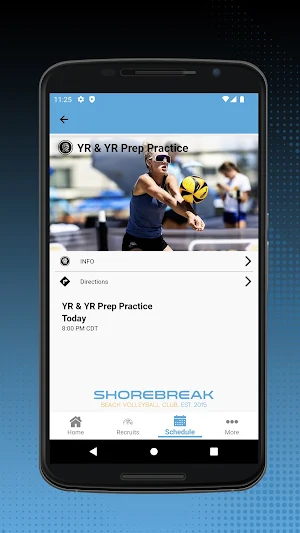 Shorebreak Volleyball Club Screenshot 2