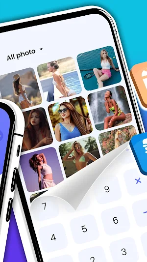 Calculator Lock: Gallery Lock Screenshot 1