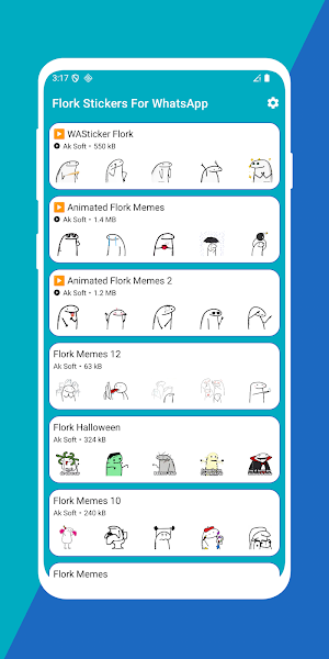 Flork Stickers for WhatsApp Screenshot 0