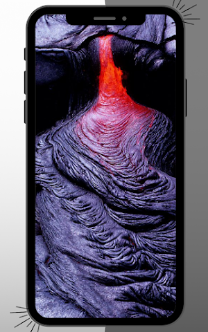 Volcano Wallpaper Screenshot 0