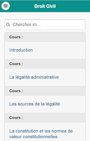 Droit Civil : Cours Screenshot 0