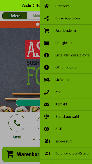 Sushi & Noodle - Asian Food Screenshot 2