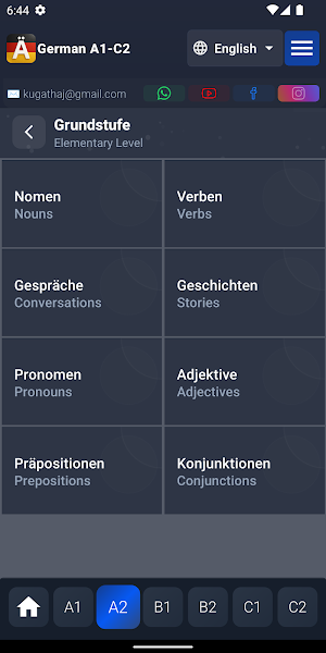 Learn German A1-C2 Screenshot 3