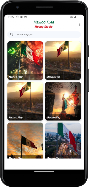 Mexico Flag Wallpaper Screenshot 1