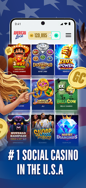American Luck - Social Casino Screenshot 1