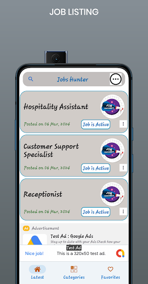 Jobs Hunter Screenshot 0