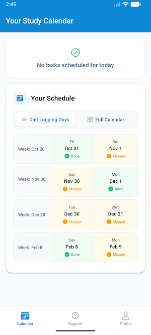 NutriHope Screenshot 0