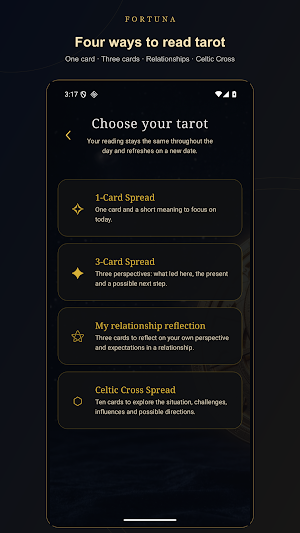Fortuna: Tarot & Compatibility Screenshot 1