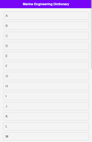 Marine Engineering Dictionary Screenshot 0