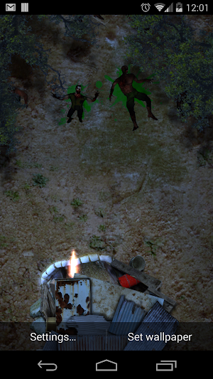 Zombie Horde Live Wallpaper Screenshot 2