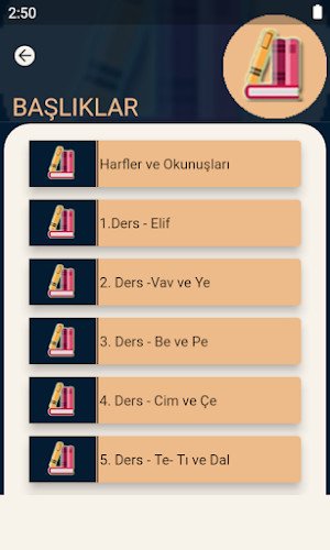 Osmanlıca Öğreniyorum Dersleri Screenshot 1