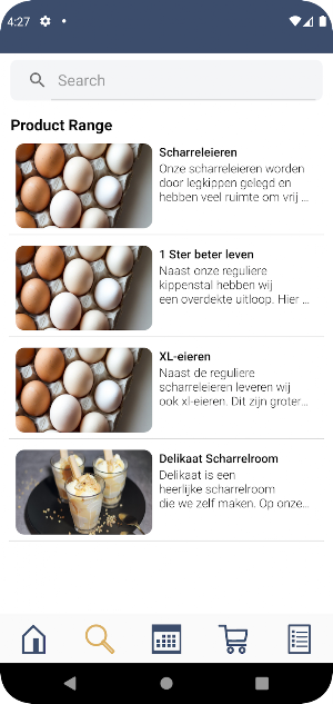 Lagerweij Eieren Screenshot 1