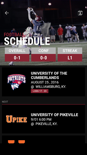 Campbellsville Tigers Screenshot 3