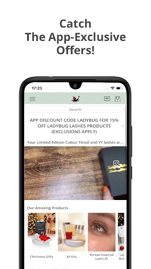LADYBUGLASHES UK Screenshot 0