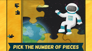 Space Games for Kids: Puzzles Screenshot 1