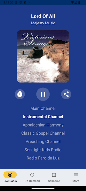 Lighthouse Christian Radio Screenshot 2