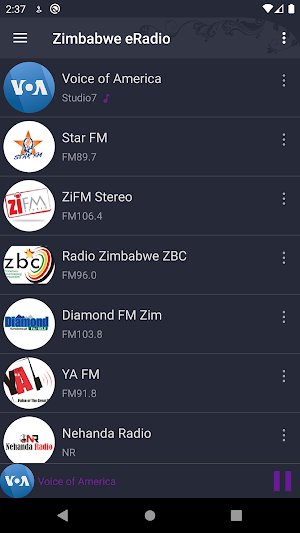 Zimbabwe eRadio Screenshot 2