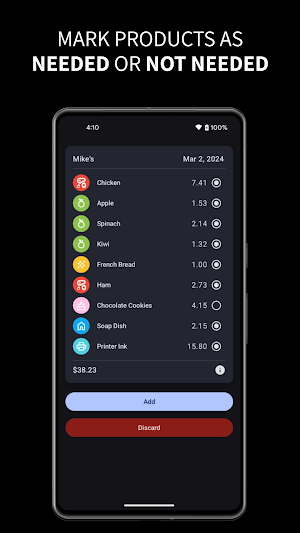Spending Tracker with Receipts Screenshot 1