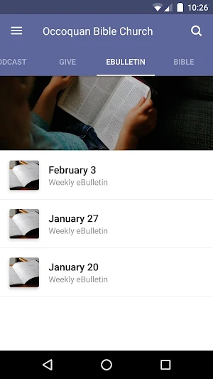 Occoquan Bible Church Screenshot 2