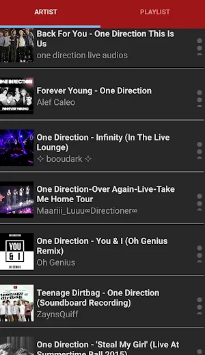One Direction Music Screenshot 1